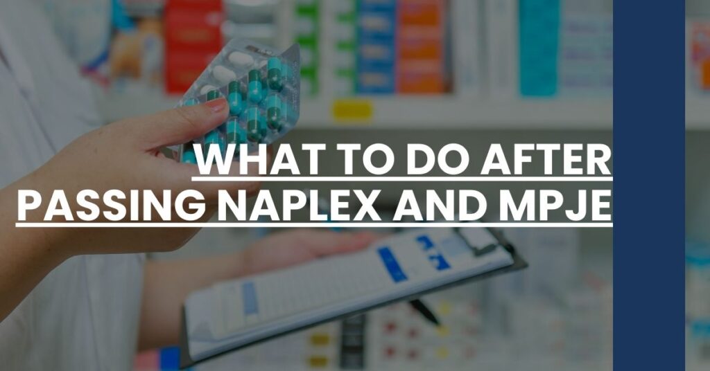 What to Do After Passing NAPLEX and MPJE Feature Image